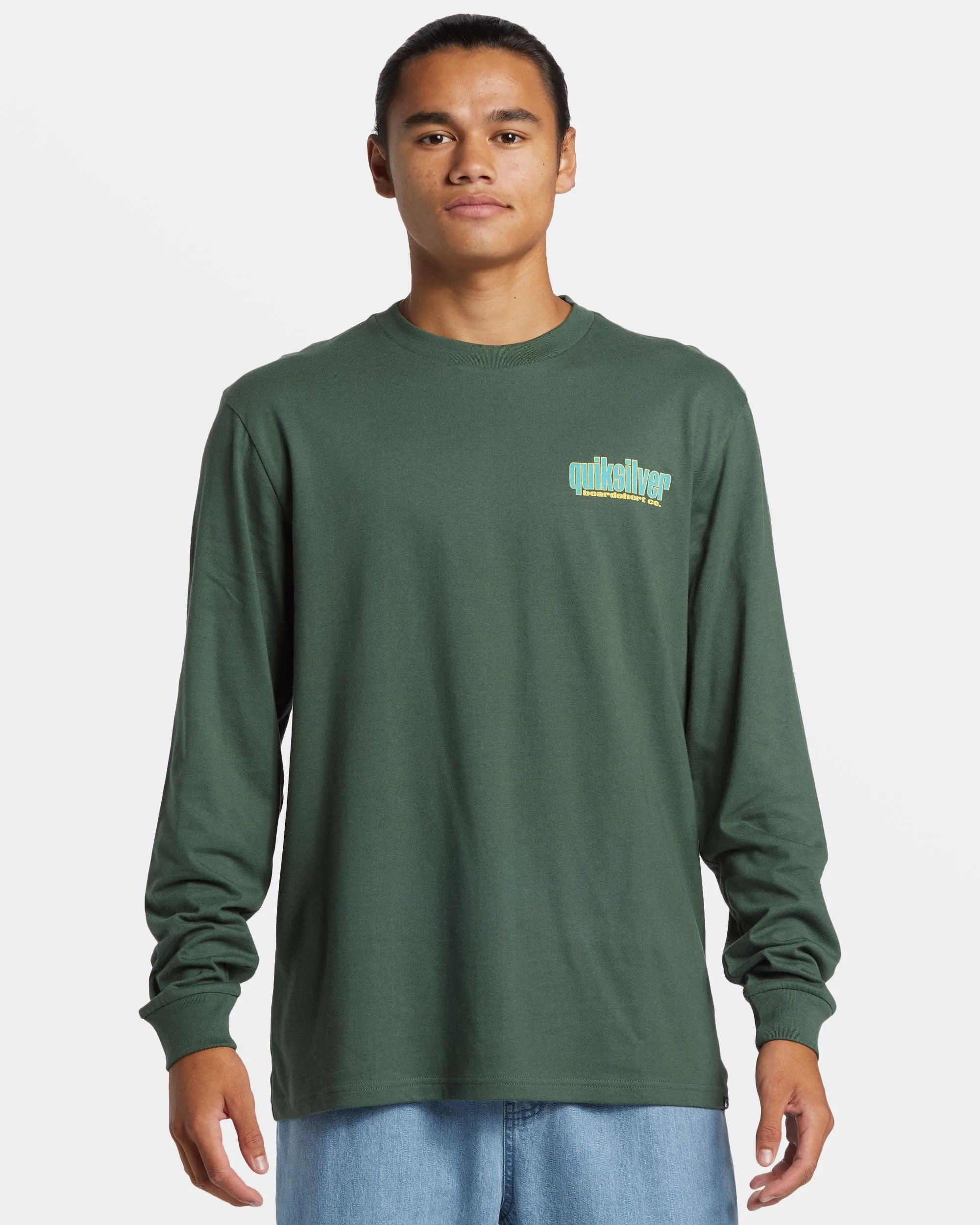 Three Tree Long Sleeve T-Shirt - Forest sold by Quiksilver