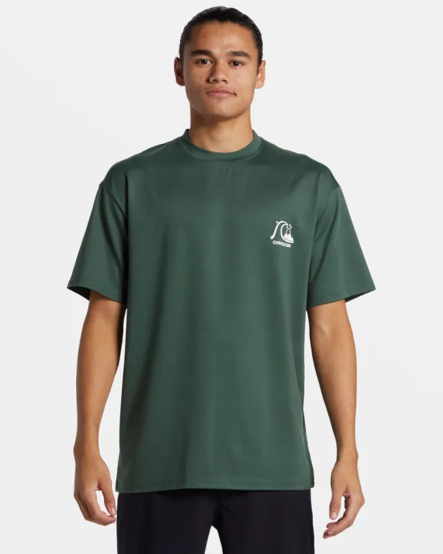 DNA Bubble Logo Short Sleeve Surf Tee - Forest sold by Quiksilver