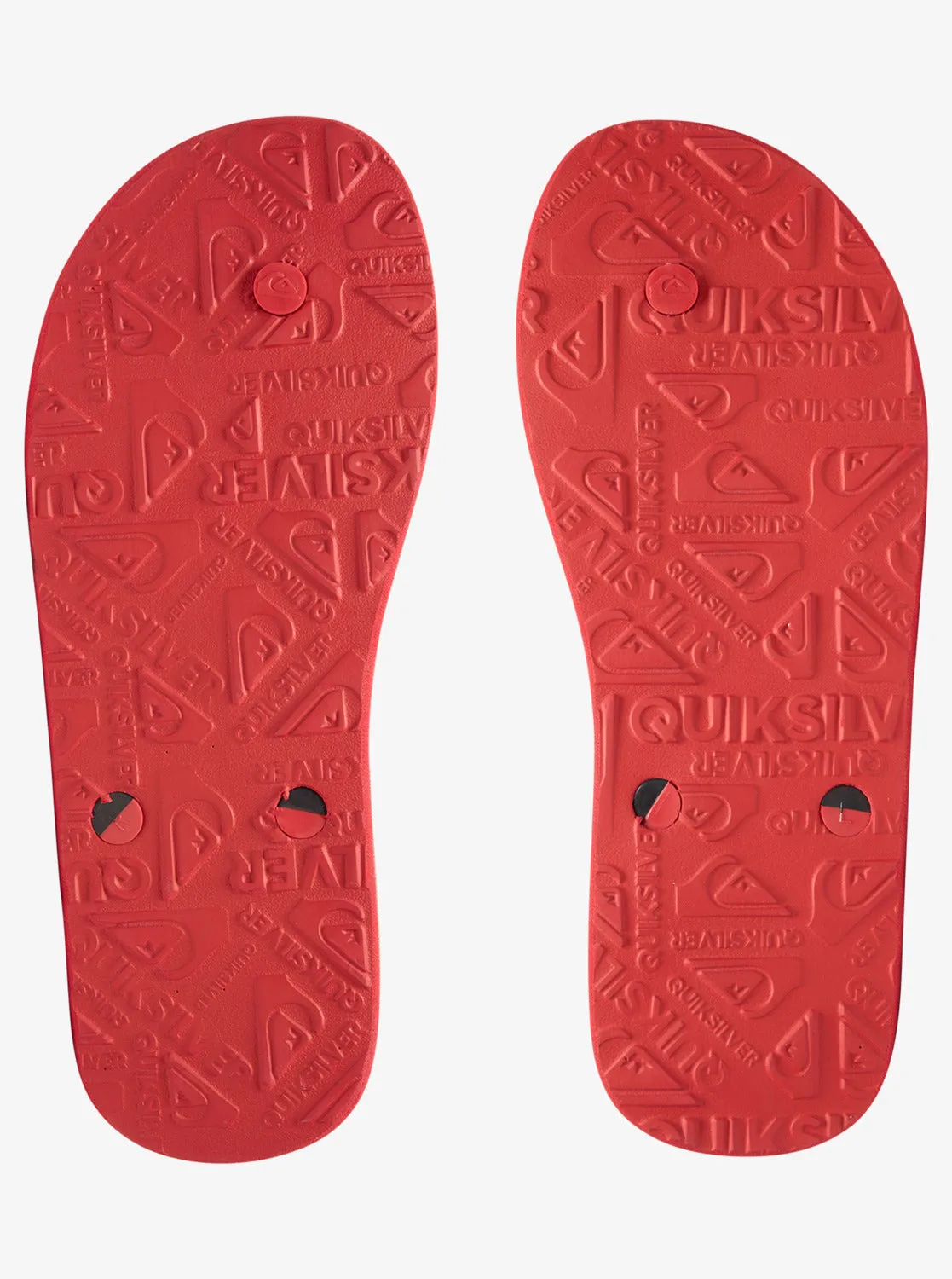 Haleiwa Flip-Flops - Black/Red/Green sold by Quiksilver product image thumbnail 4