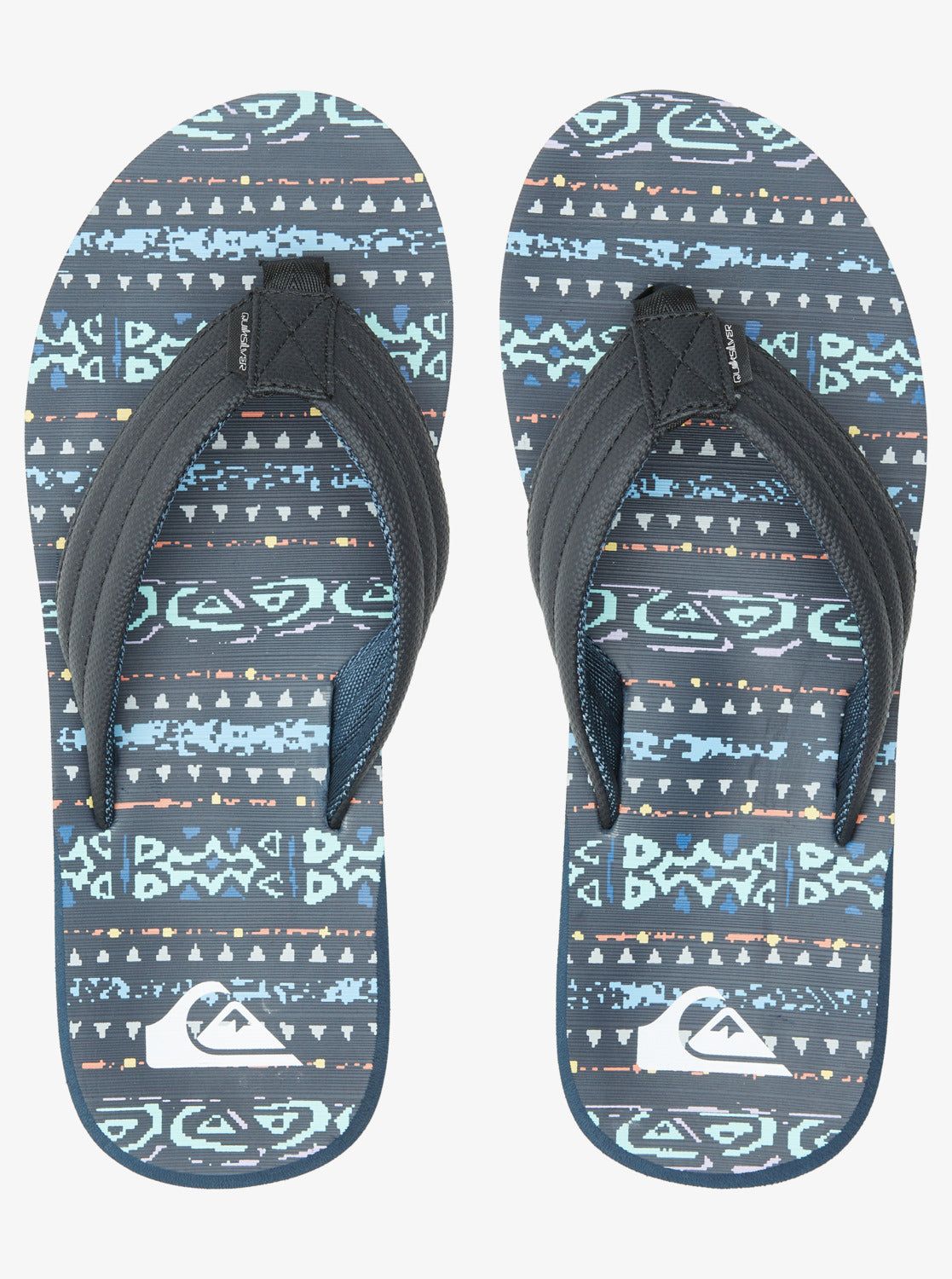 Carver Print Sandals - Blue/Blue/Black sold by Quiksilver product image thumbnail 4