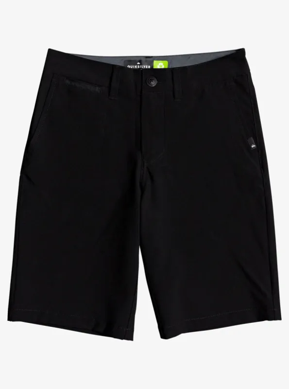 Boys 8-16 Union Amphibian 19" Hybrid Shorts - Black sold by Quiksilver