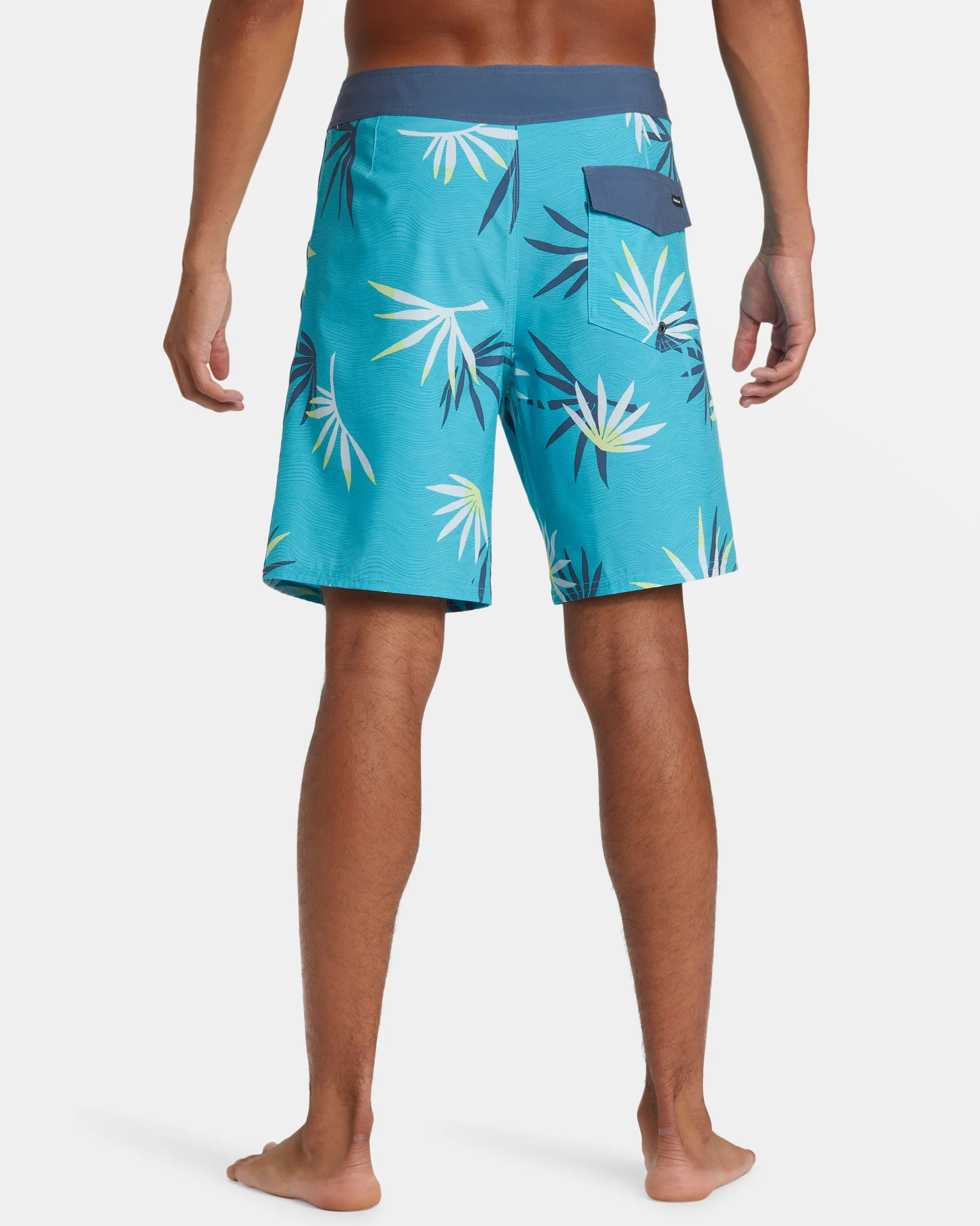 Surfsilk Straight Leg 19" Boardshorts - Maui Blue sold by Quiksilver product image thumbnail 2