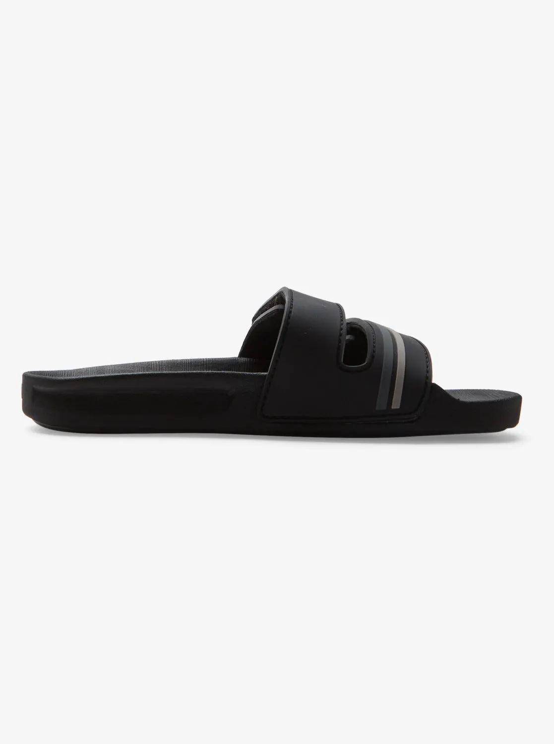 Boys 8-16 Rivi Double Adjust Slide Sandals - Black 1 sold by Quiksilver product image thumbnail 2