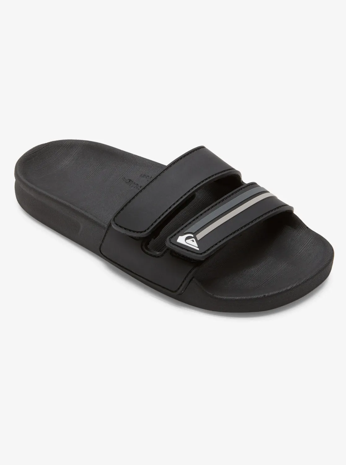 Boys 8-16 Rivi Double Adjust Slide Sandals - Black 1 sold by Quiksilver