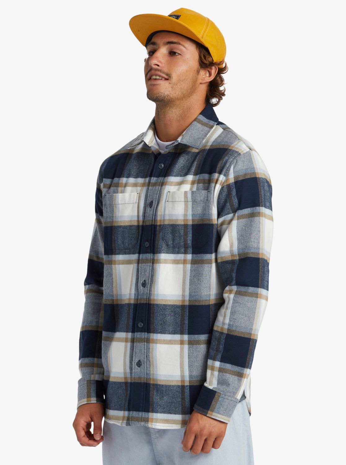 Dna Flannel Long Sleeve Top - Dark Navy Dna Flannel sold by Quiksilver product image thumbnail 4