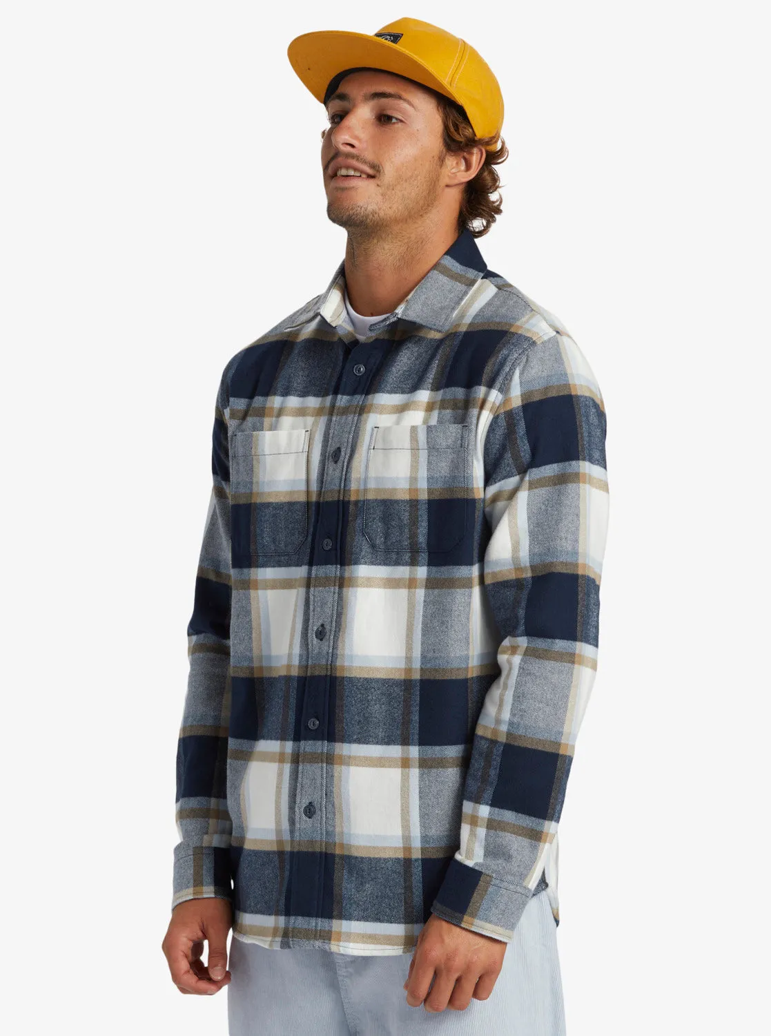 DNA Flannel Long Sleeve Top - Dark Navy DNA Flannel sold by Quiksilver product image thumbnail 4