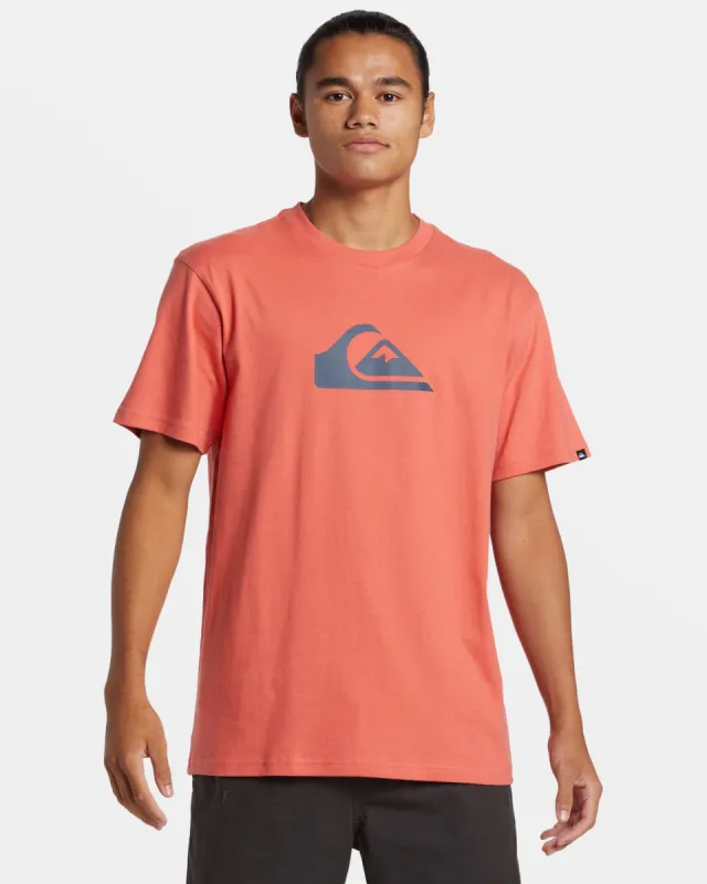 Comp Logo T-Shirt - Spiced Coral made by Quiksilver
