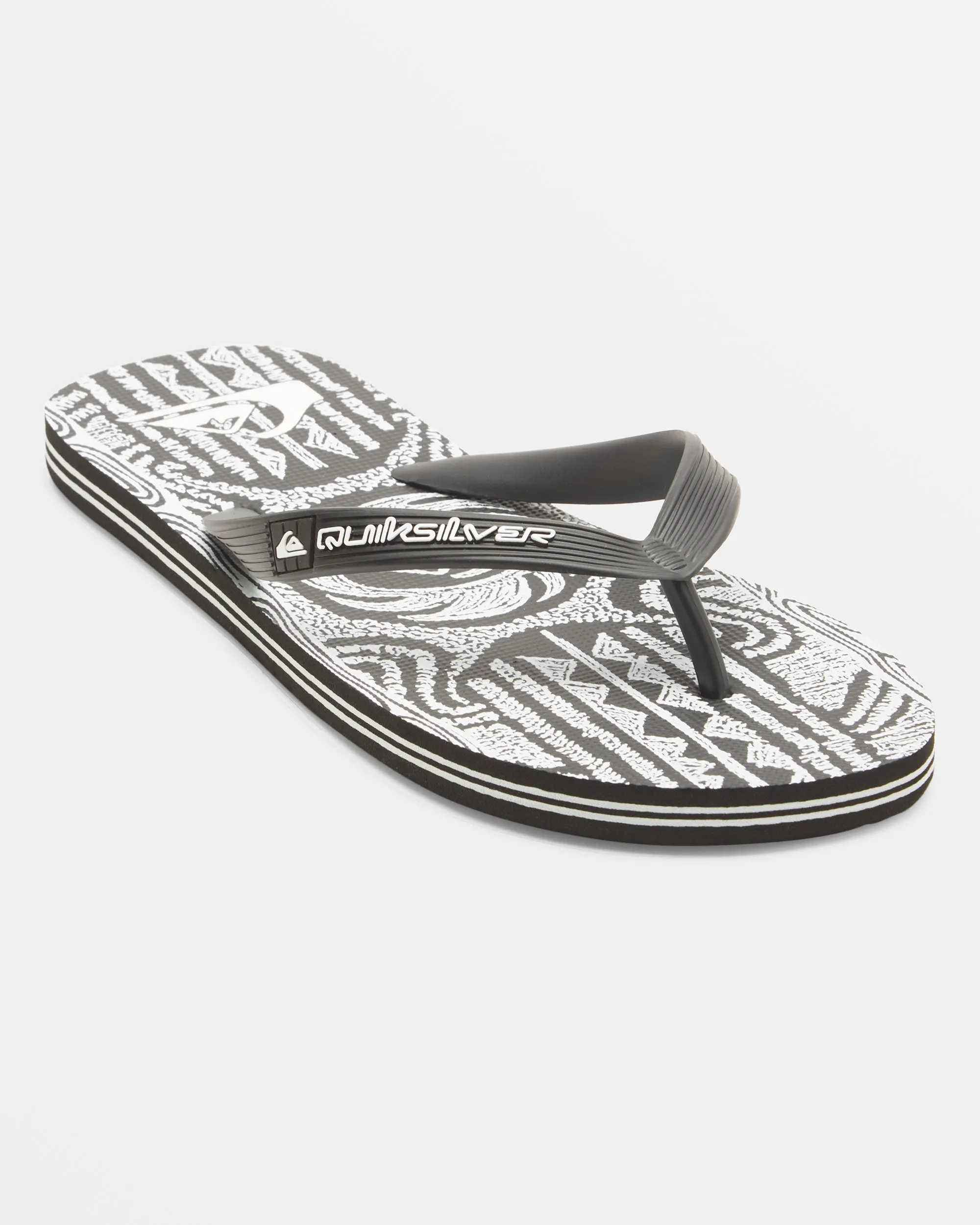 Molokai Art II Sandals - Black 1 sold by Quiksilver
