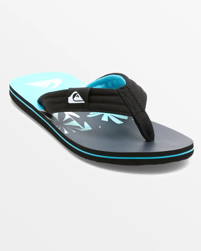 Molokai Layback Sandals - Blue/Black/Blue made by Quiksilver