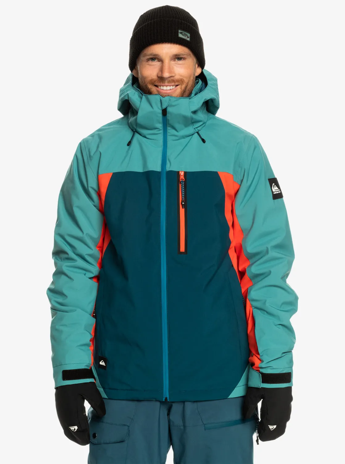 Mission Plus Technical Snow Jacket - Majolica Blue sold by Quiksilver