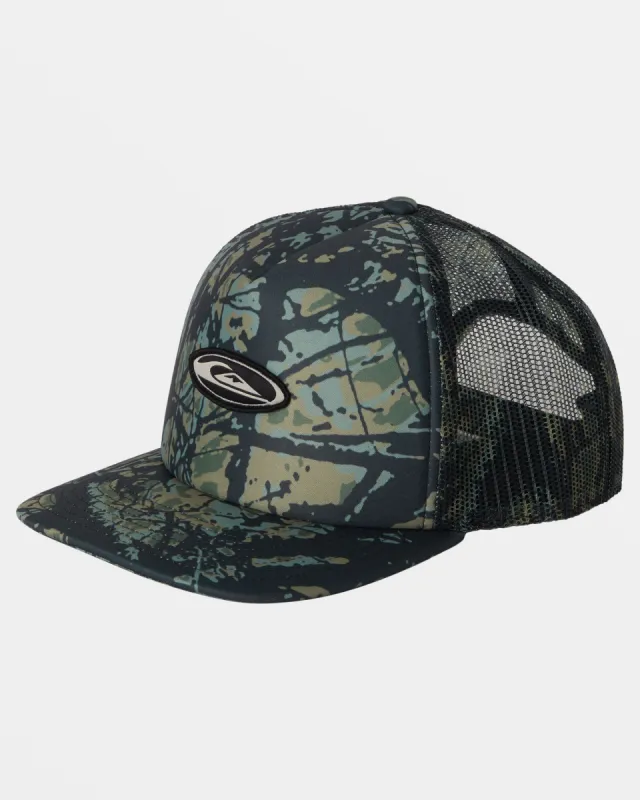 Sketchy Woods Trucker Hat - Camo sold by Quiksilver