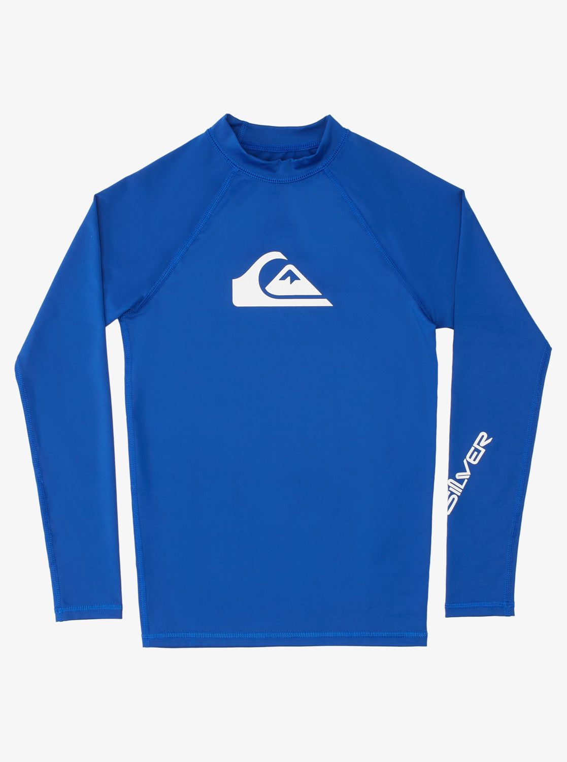 Boys 8-16 All Time Long Sleeve Upf 50 Rashguard - Electric Royal sold by Quiksilver