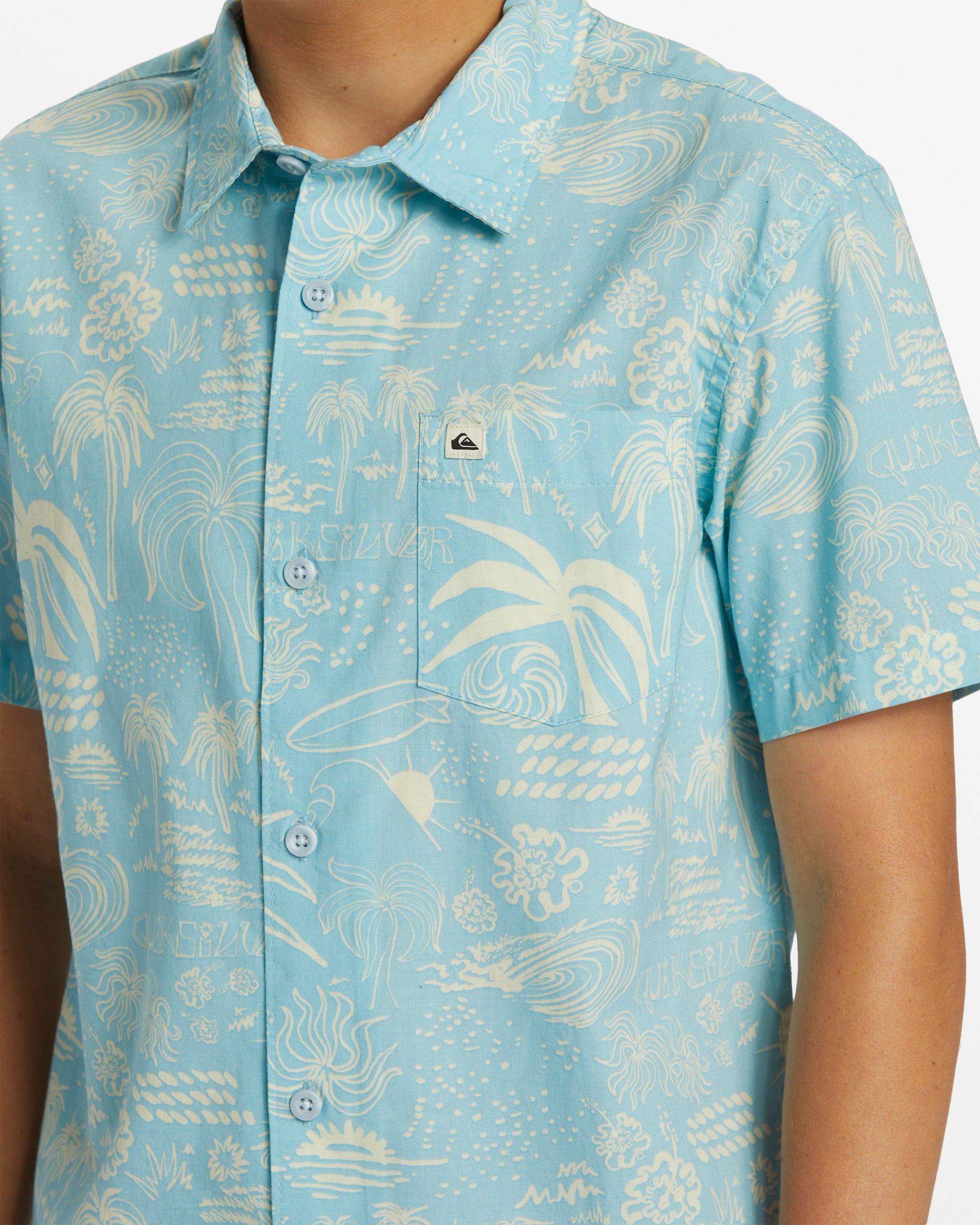 Boys 8-16 Apero Flow Classic Short Sleeve Shirt sold by Quiksilver product image thumbnail 5