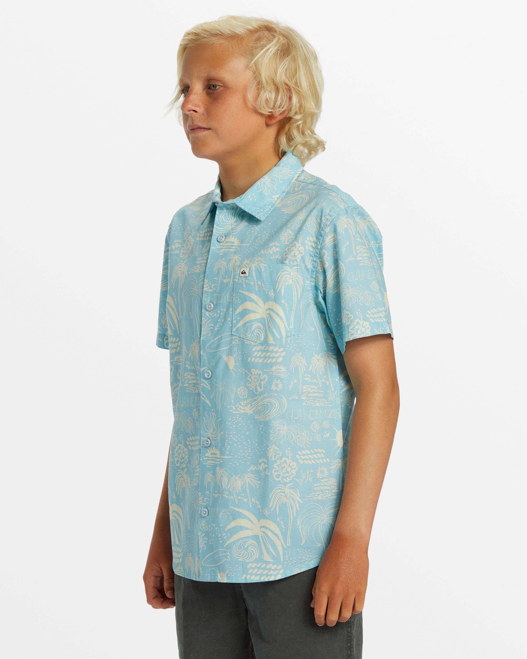 Boys 8-16 Apero Flow Classic Short Sleeve Shirt sold by Quiksilver product image thumbnail 4