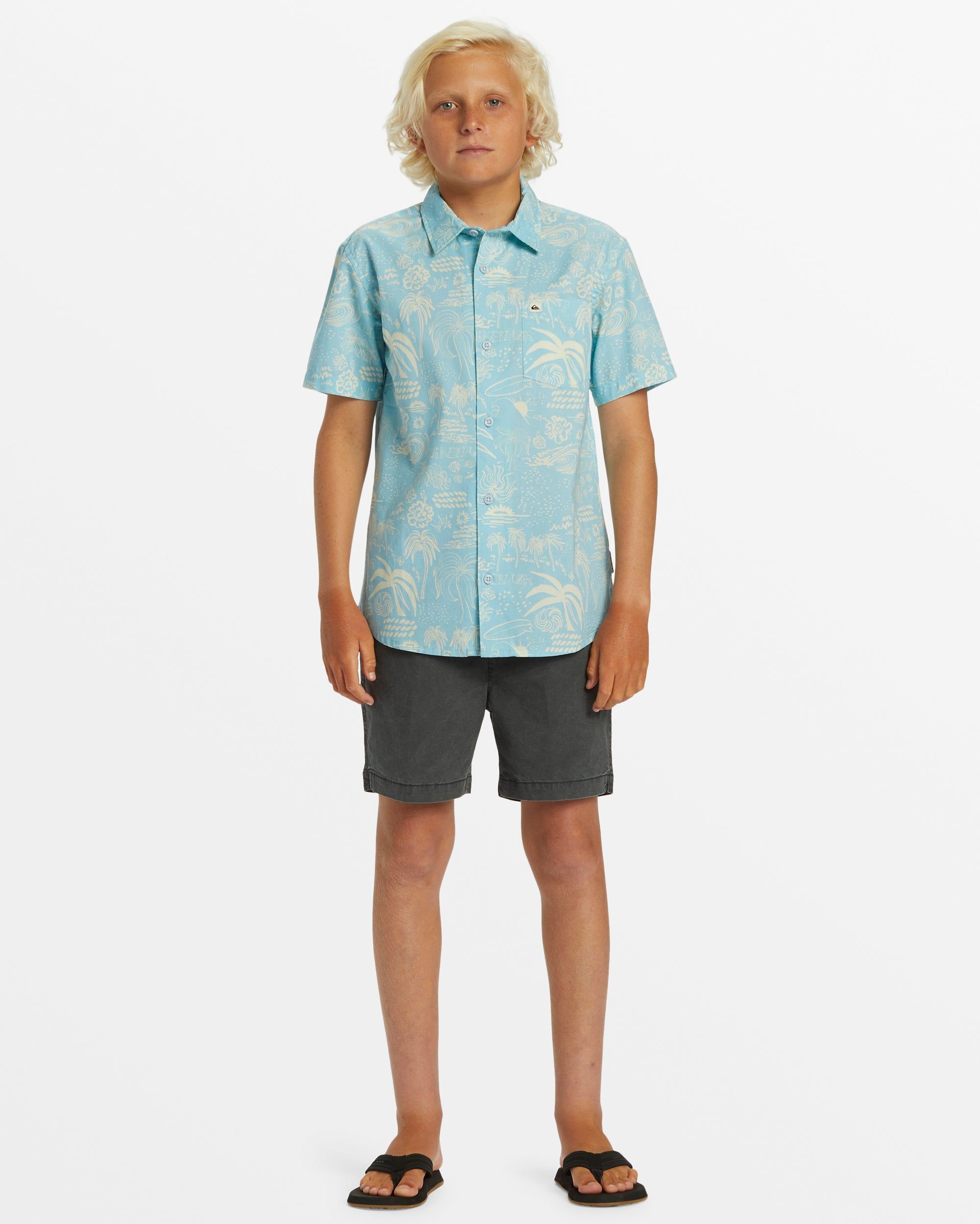 Boys 8-16 Apero Flow Classic Short Sleeve Shirt sold by Quiksilver product image thumbnail 3