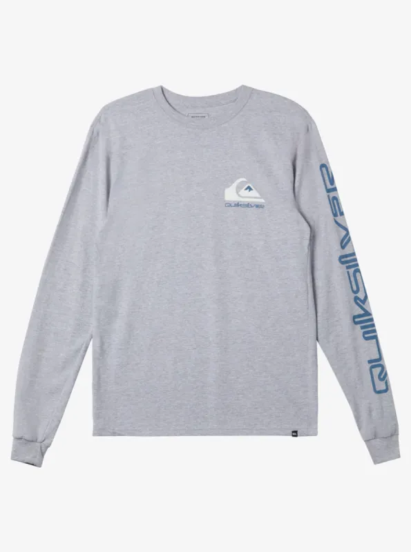 Omni Logo Long Sleeve T-Shirt - Athletic Heather sold by Quiksilver