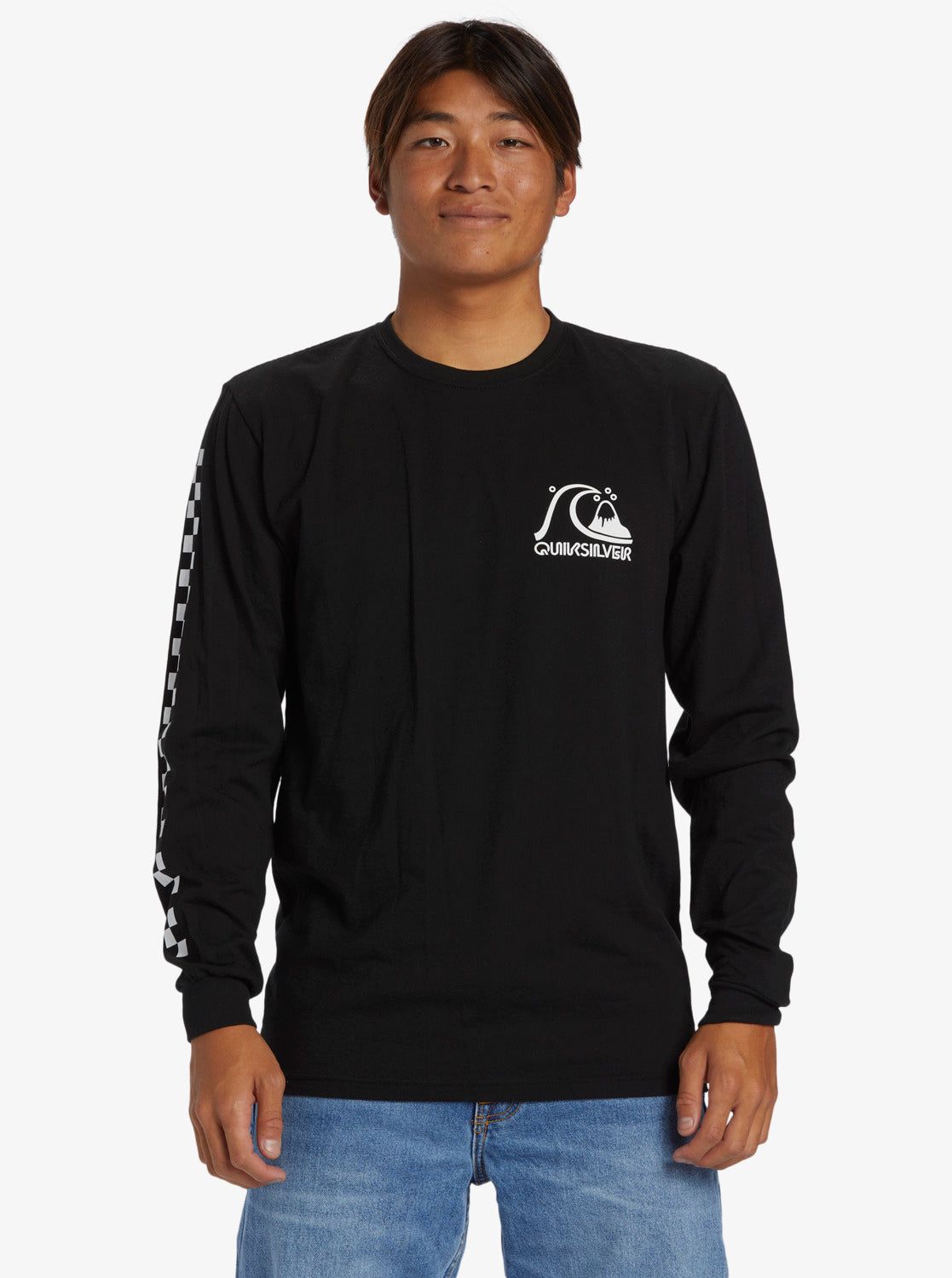 The Original Long Sleeve T-Shirt - Black sold by Quiksilver product image thumbnail 3