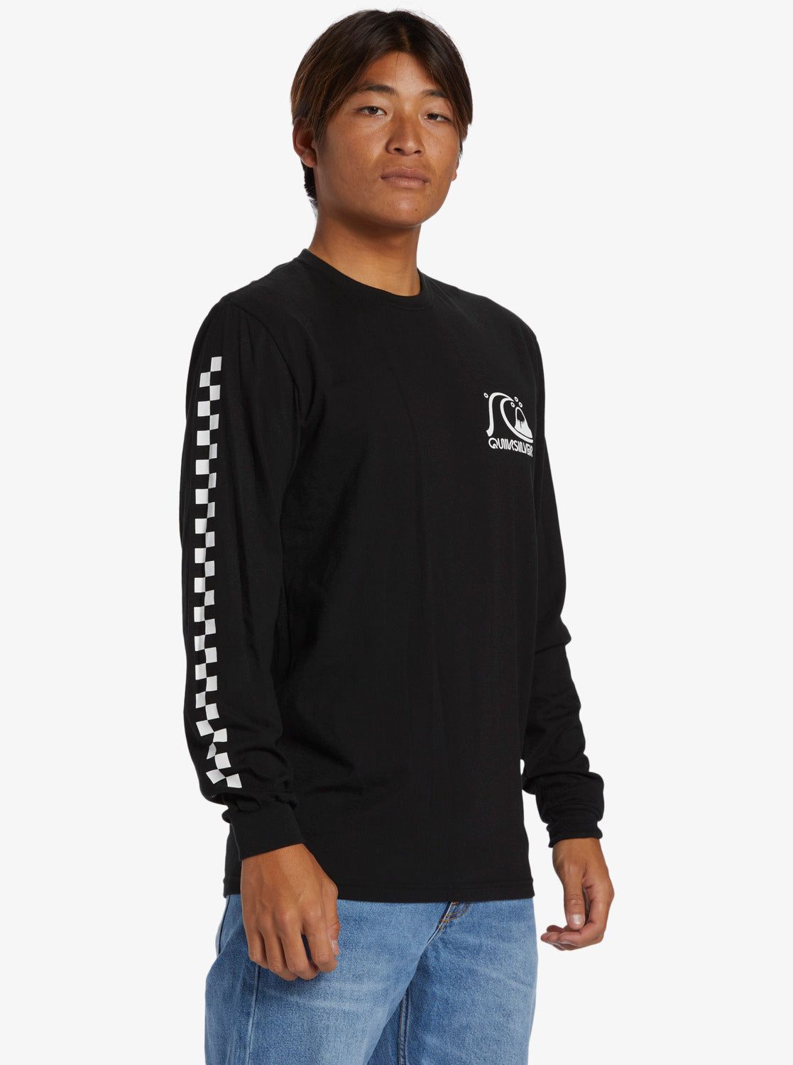 The Original Long Sleeve T-Shirt - Black sold by Quiksilver product image thumbnail 4