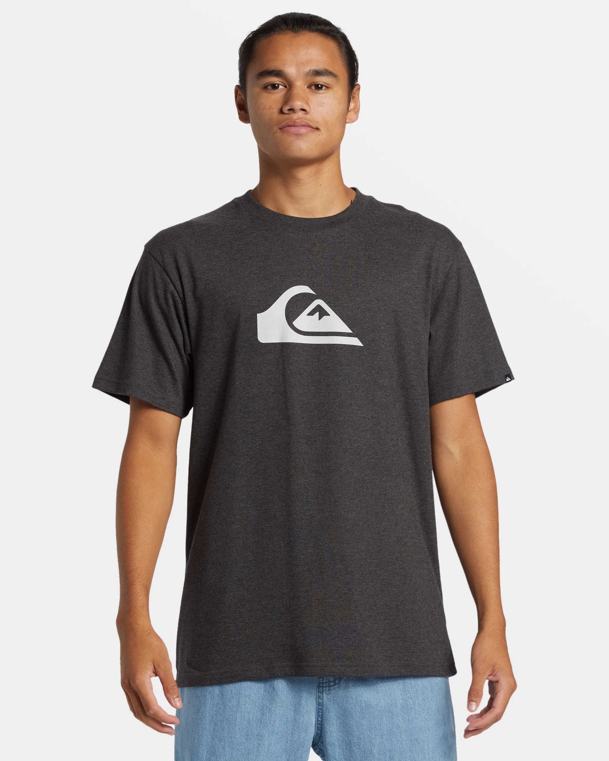 Comp Logo T-Shirt - Charcoal Heather sold by Quiksilver