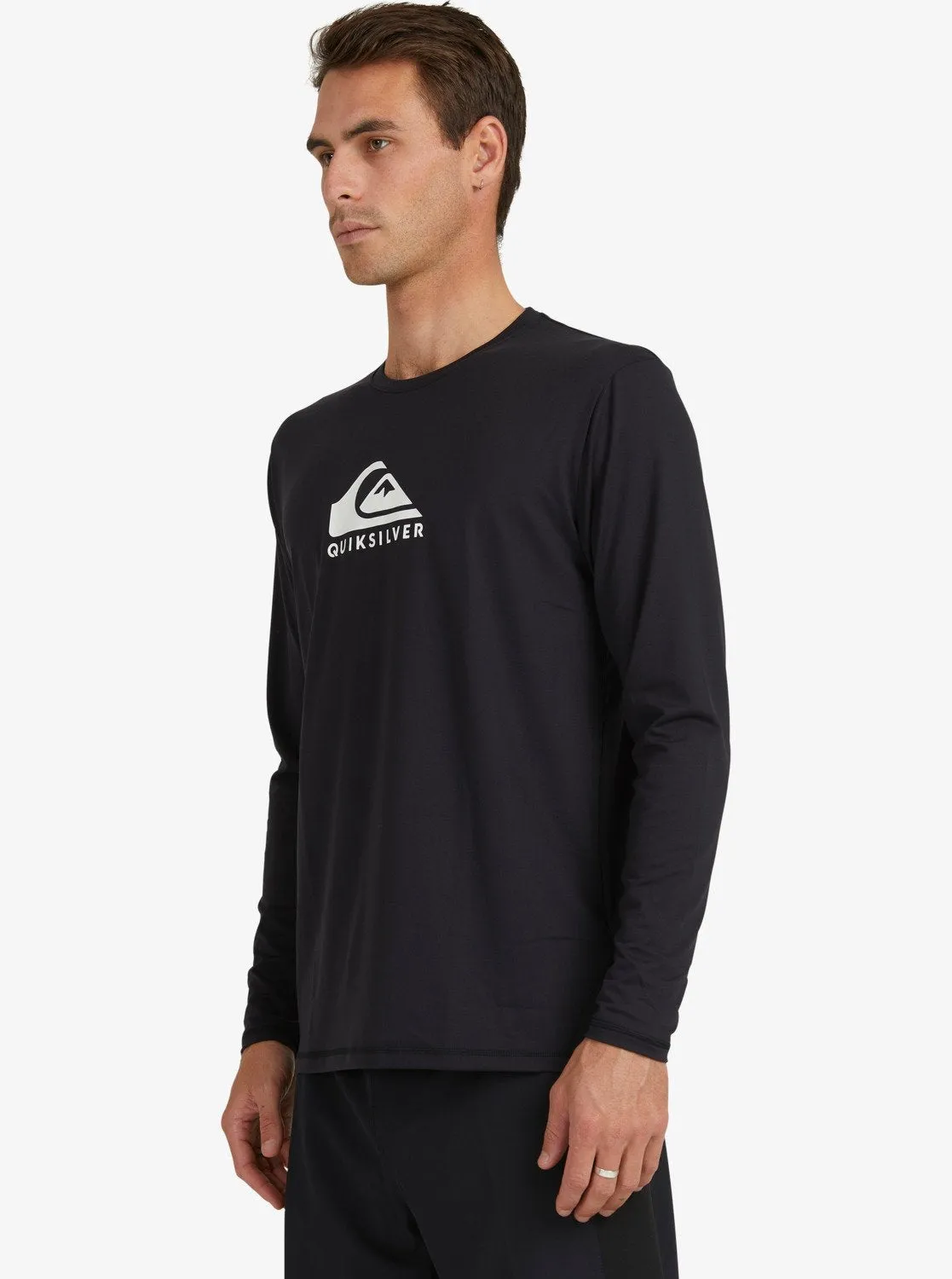 Solid Streak Long Sleeve UPF 50 Surf T-Shirt - Black sold by Quiksilver product image thumbnail 4