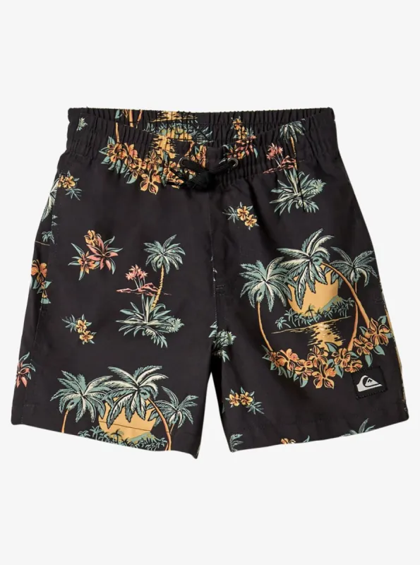 Boys 2-7 Everyday Mix 12" Volleys - Black sold by Quiksilver