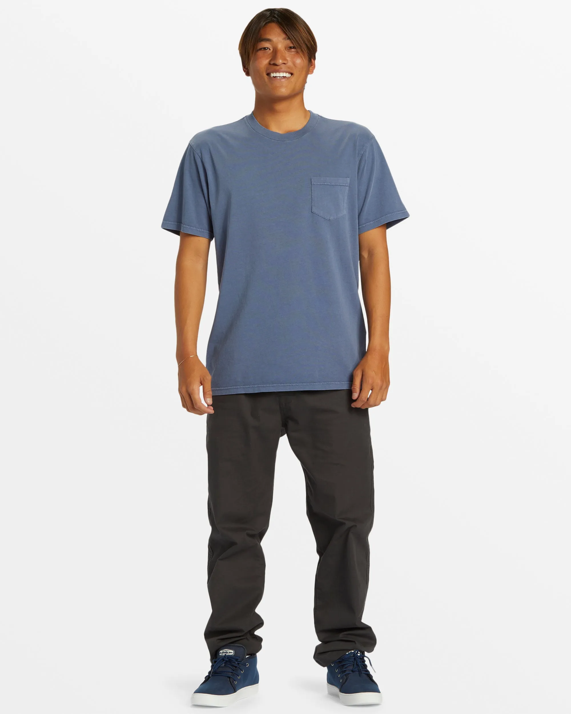 Salt Water Pocket Tee T-Shirt - Crown Blue sold by Quiksilver product image thumbnail 3