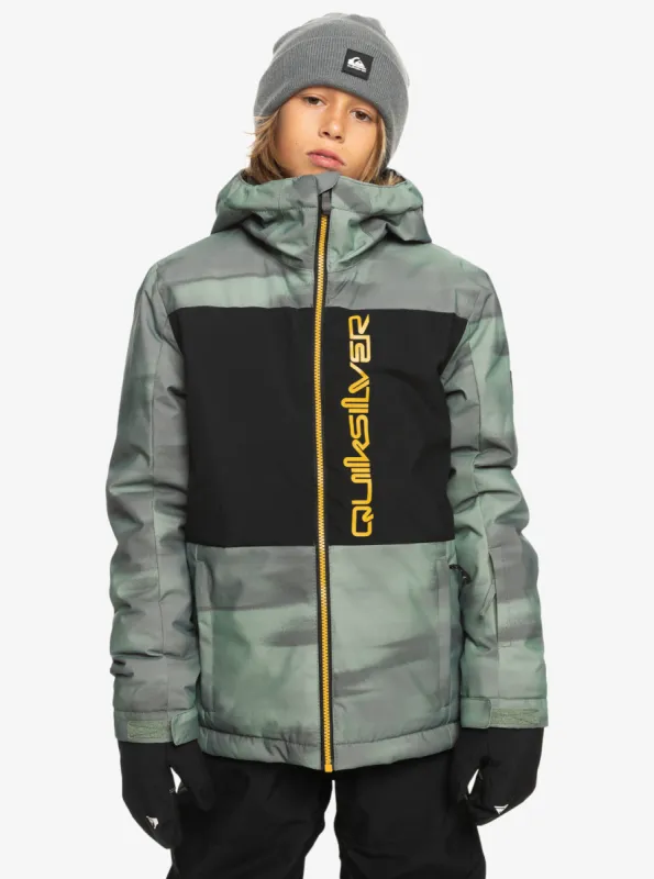 Boys 8-16 Side Hit Technical Snow Jacket - Break Off Laurel Wreath sold by Quiksilver