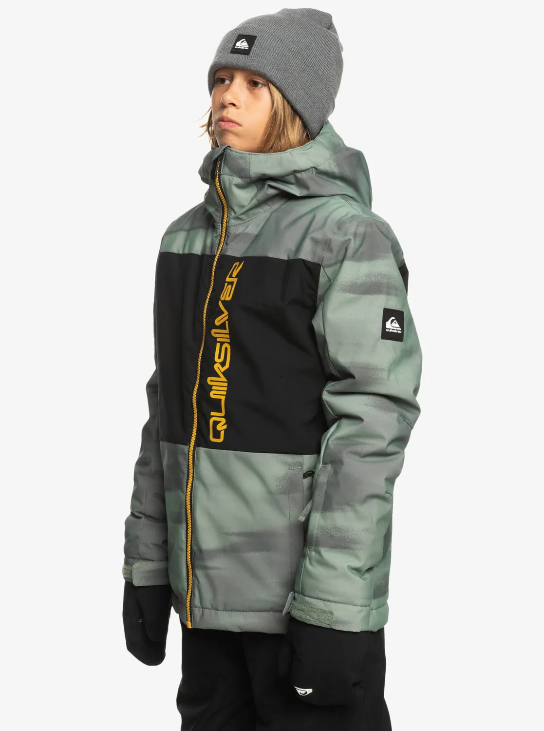 Boys 8-16 Side Hit Technical Snow Jacket - Break Off Laurel Wreath sold by Quiksilver product image thumbnail 2