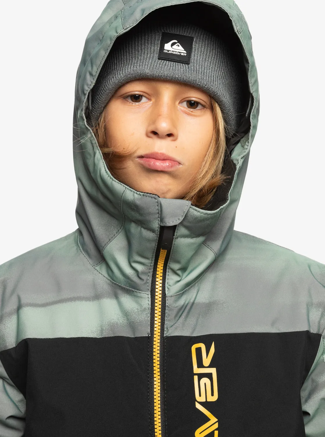 Boys 8-16 Side Hit Technical Snow Jacket - Break Off Laurel Wreath sold by Quiksilver product image thumbnail 3