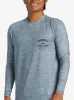 Hawaii Multiply Long Sleeve Surf Tee - Quarry sold by Quiksilver