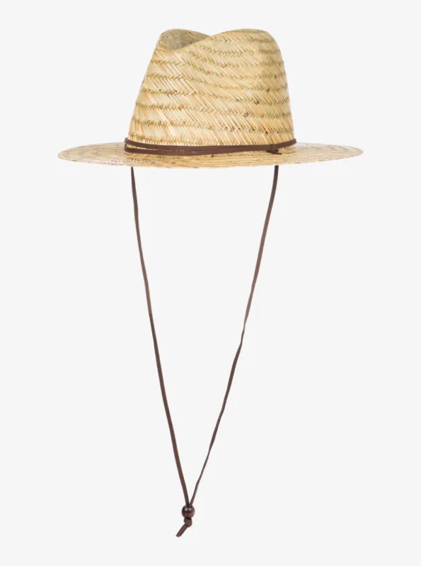 Jettyside Straw Lifeguard Hat - Natural made by Quiksilver