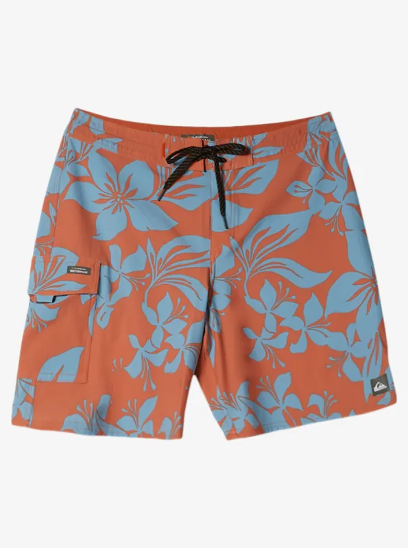 Waterman Big Island 19" Boardshorts - Big Island Mango sold by Quiksilver