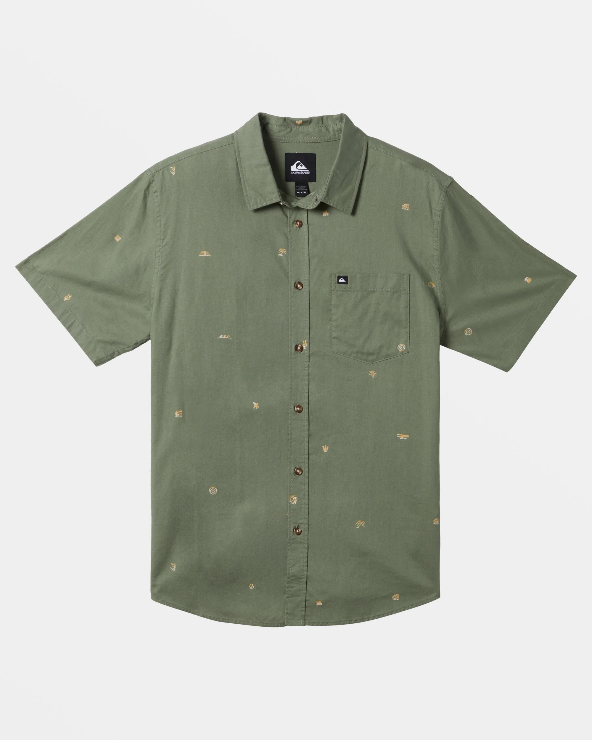 Apero Classic Short Sleeve Shirt - Seaspray Apero Classics Ss sold by Quiksilver
