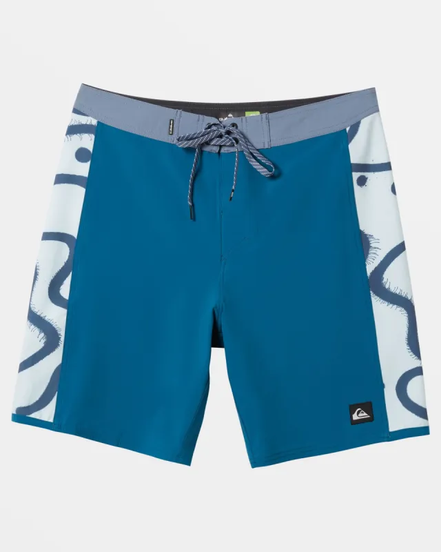 Surfsilk Arch 19" Boardshorts - Ink Blue sold by Quiksilver
