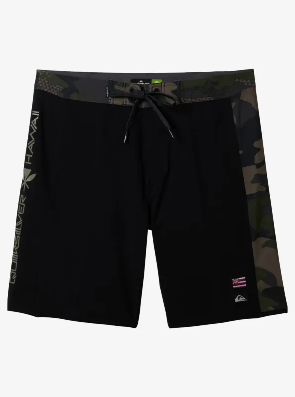 Surfsilk Hawaii Arch 19" Boardshorts - Black sold by Quiksilver