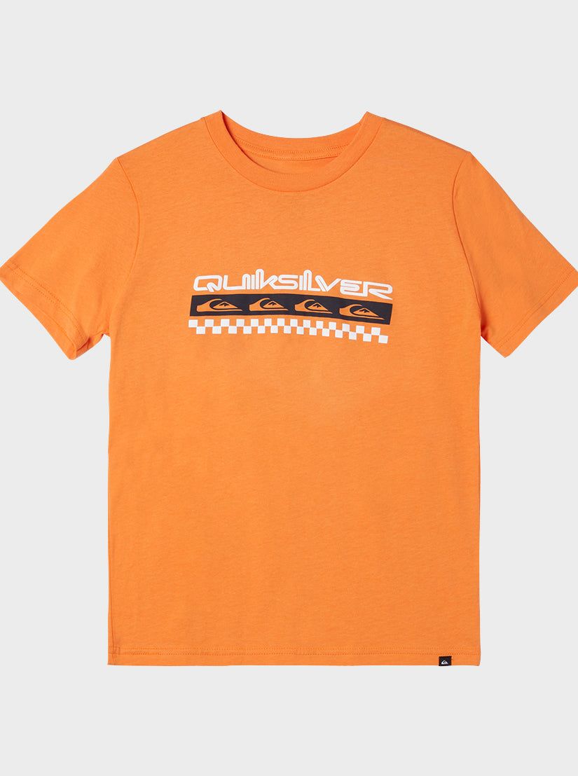 Boys 8-16 Omni Check Turn T-Shirt - Celosia Orange sold by Quiksilver