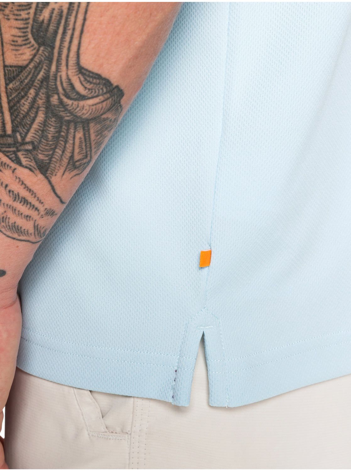 Waterman Water Short Sleeve Polo Shirt - Crystal Blue sold by Quiksilver product image thumbnail 5