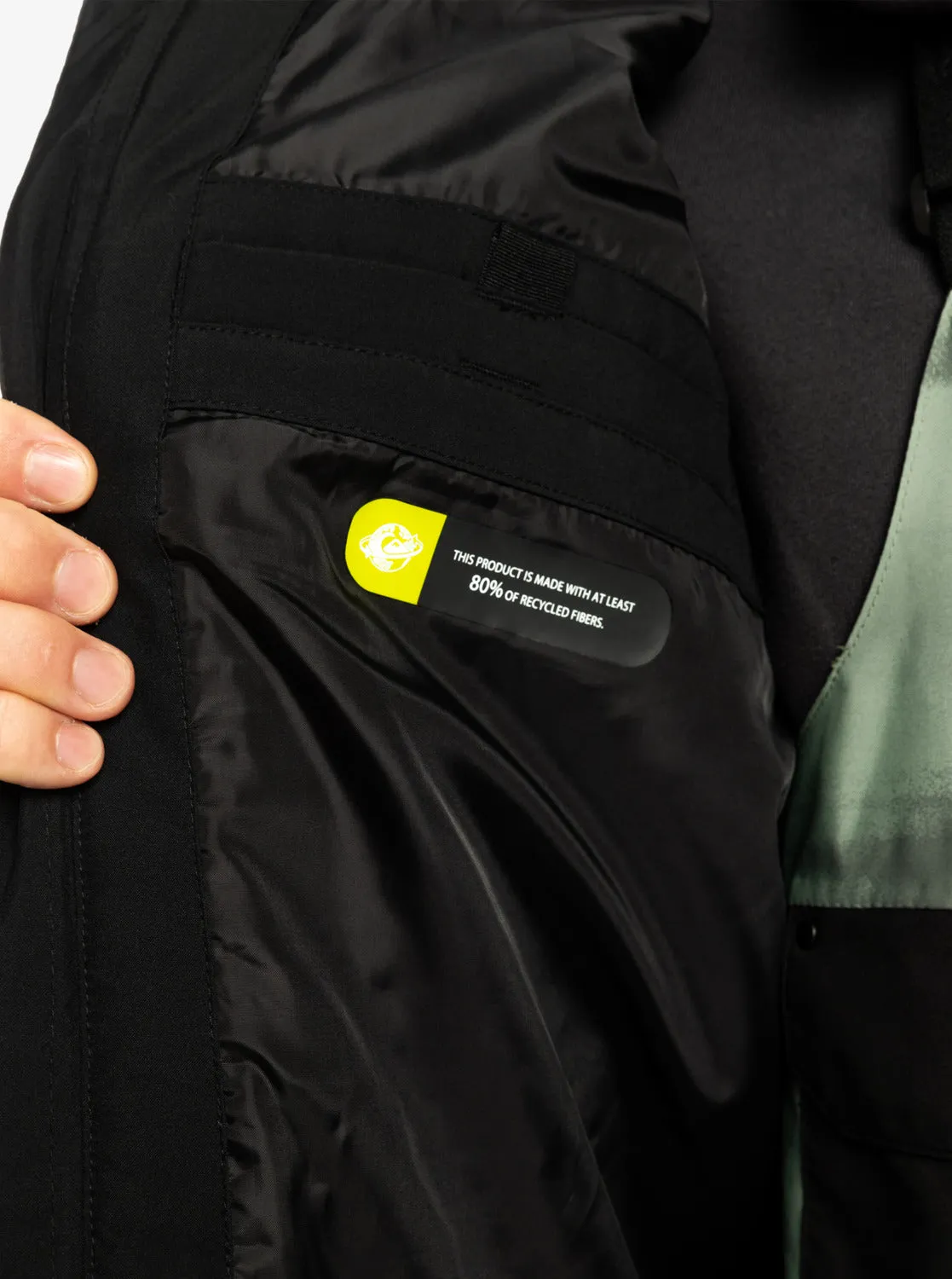 Mission 3-In-1 Technical Snow Jacket - True Black sold by Quiksilver product image thumbnail 5