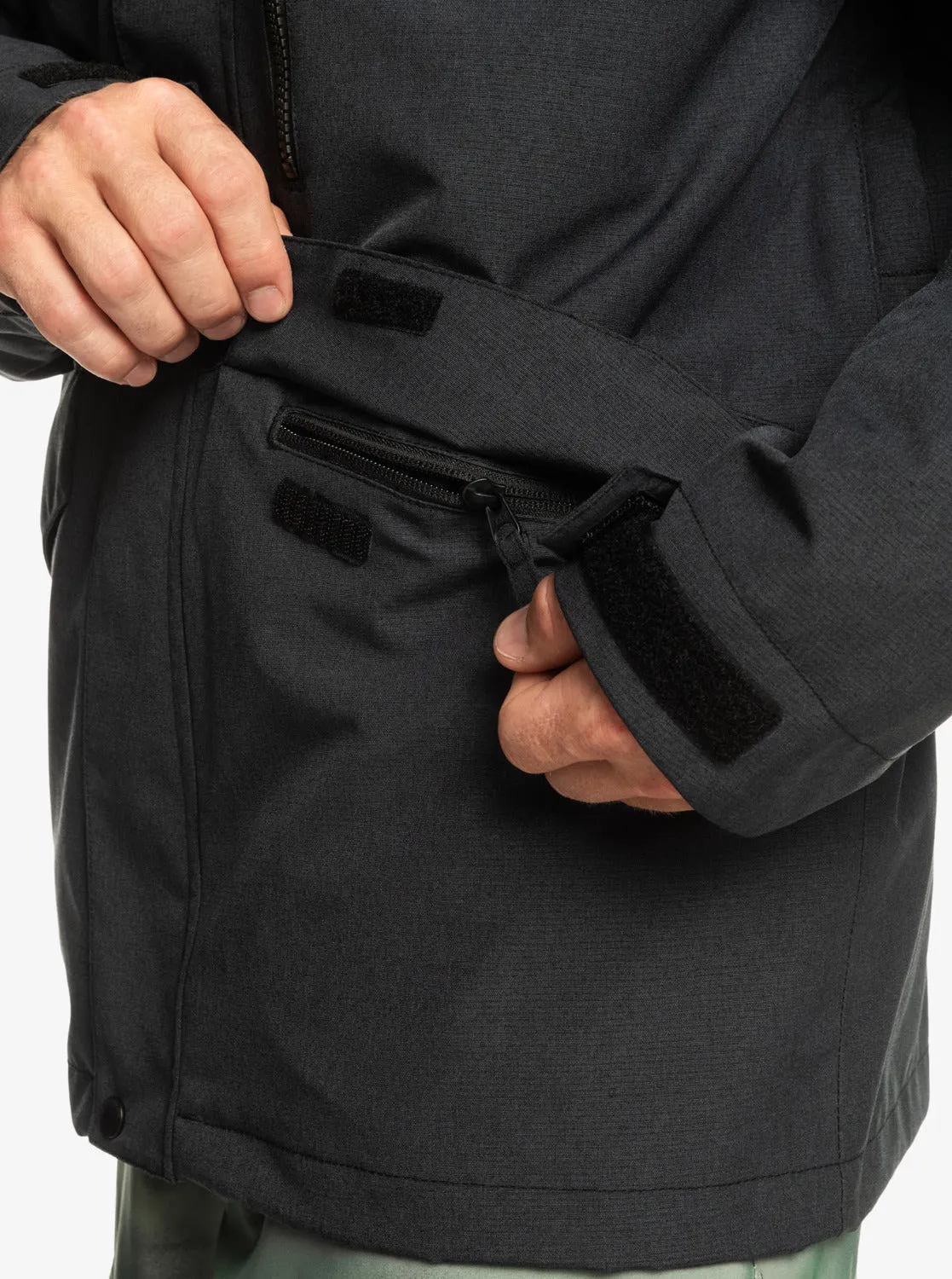 Mission 3-In-1 Technical Snow Jacket - True Black sold by Quiksilver product image thumbnail 3