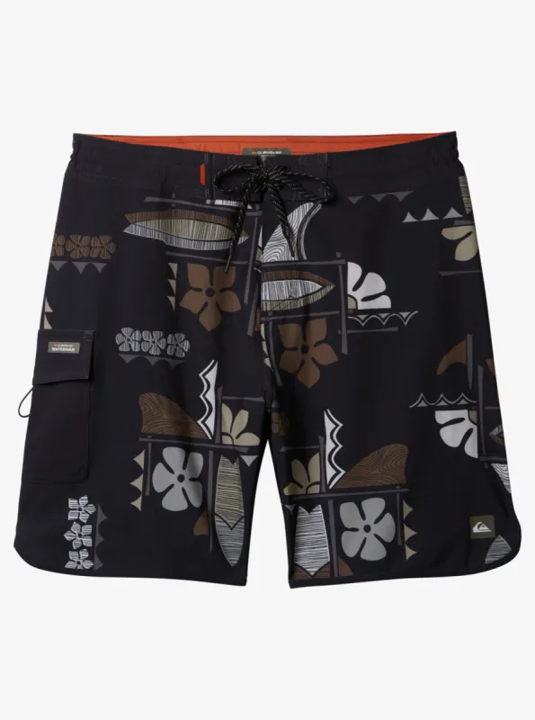 Waterman Legends 19" Boardshorts - Legends Black sold by Quiksilver