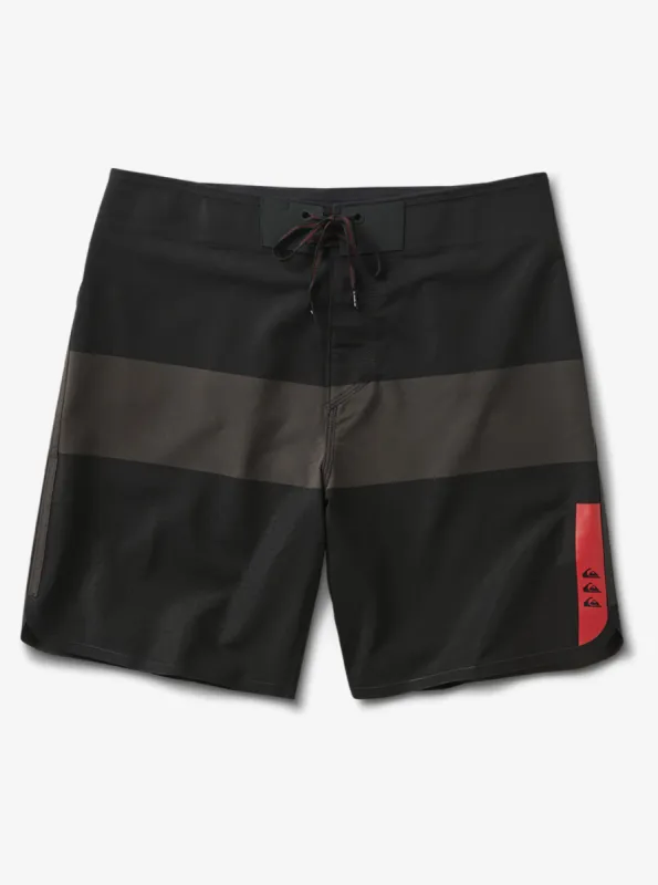 Highline Pro Scallop 19" Boardshorts - Black sold by Quiksilver
