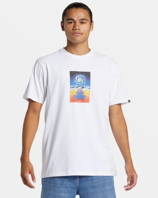 Cosmic Vibrations T-Shirt - White sold by Quiksilver