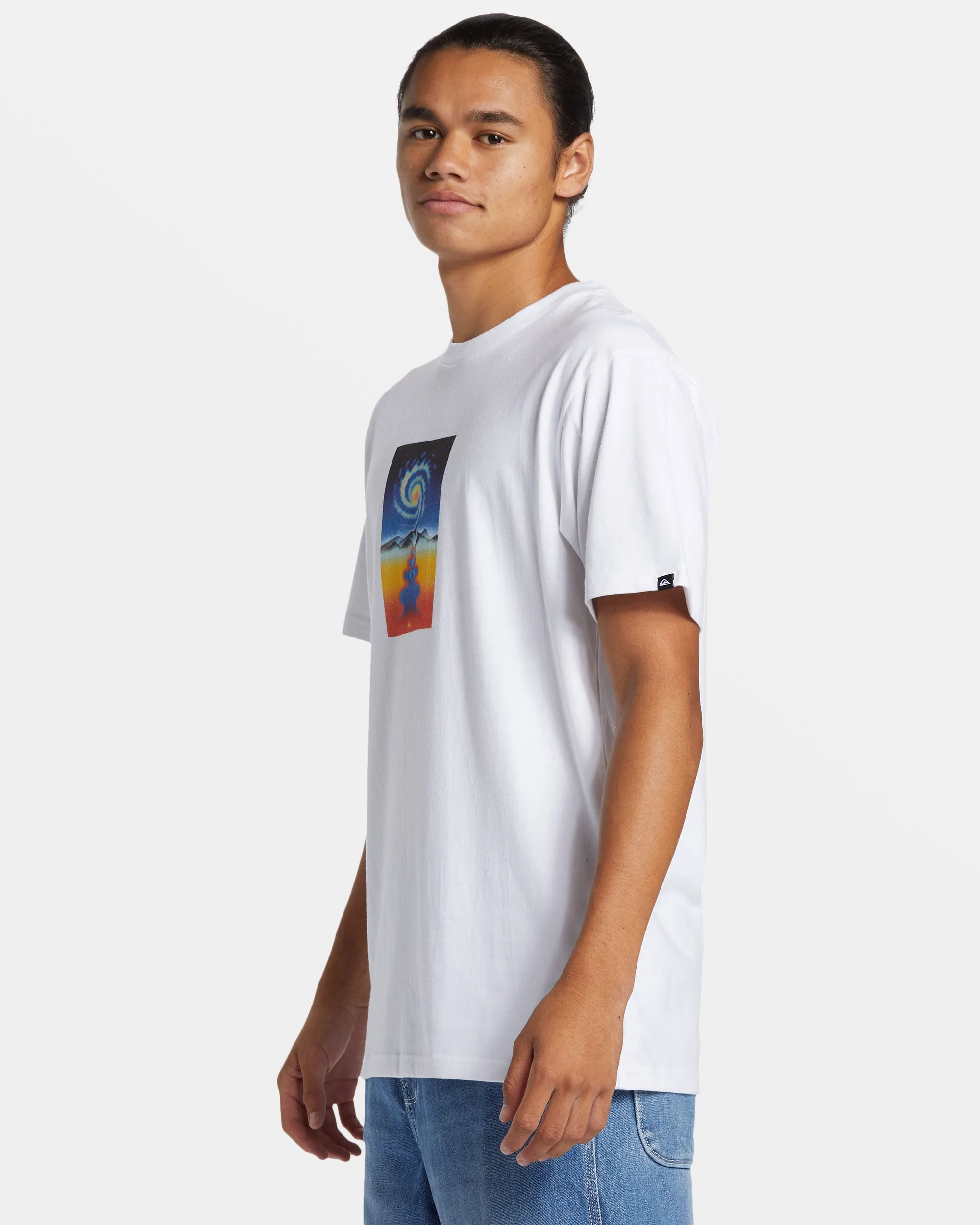 Cosmic Vibrations T-Shirt - White sold by Quiksilver product image thumbnail 4