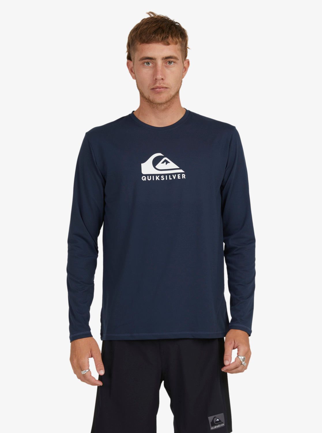 Solid Streak Long Sleeve Upf 50 Surf T-Shirt - Navy Blazer sold by Quiksilver product image thumbnail 4