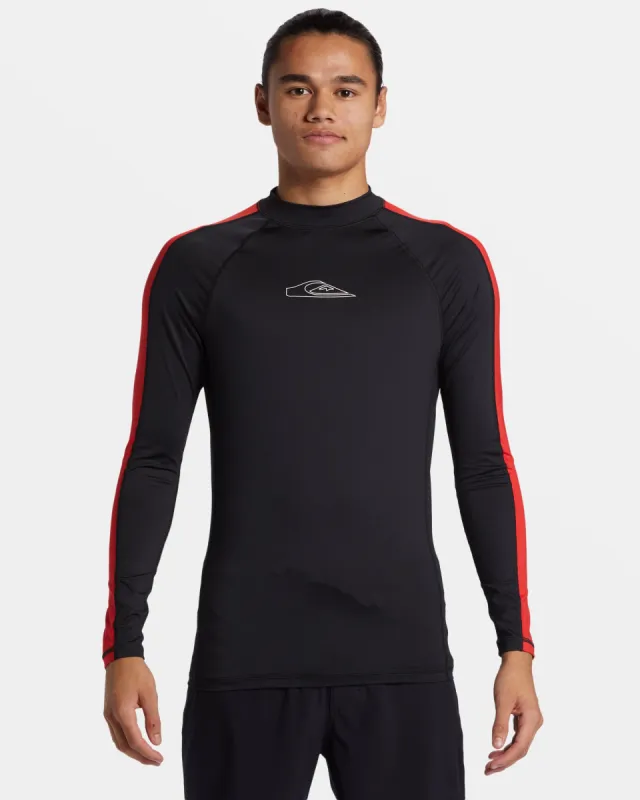 Griff Long Sleeve Surf Tee - Black made by Quiksilver