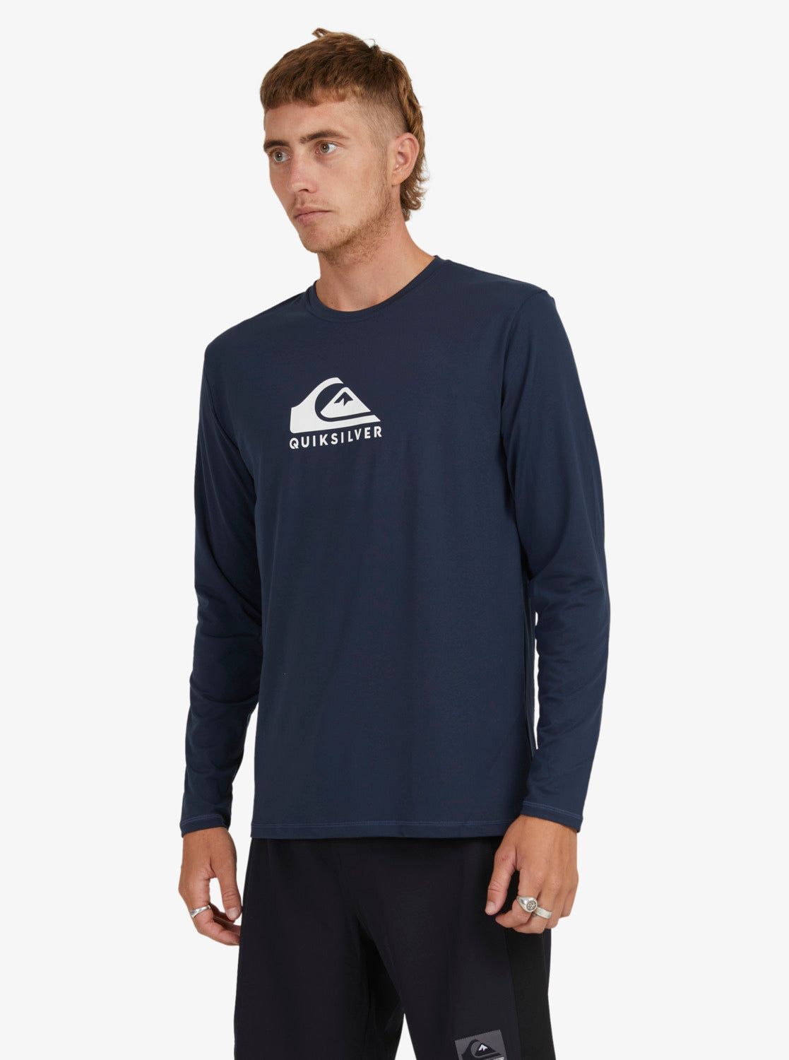 Solid Streak Long Sleeve Upf 50 Surf T-Shirt - Navy Blazer sold by Quiksilver product image thumbnail 5