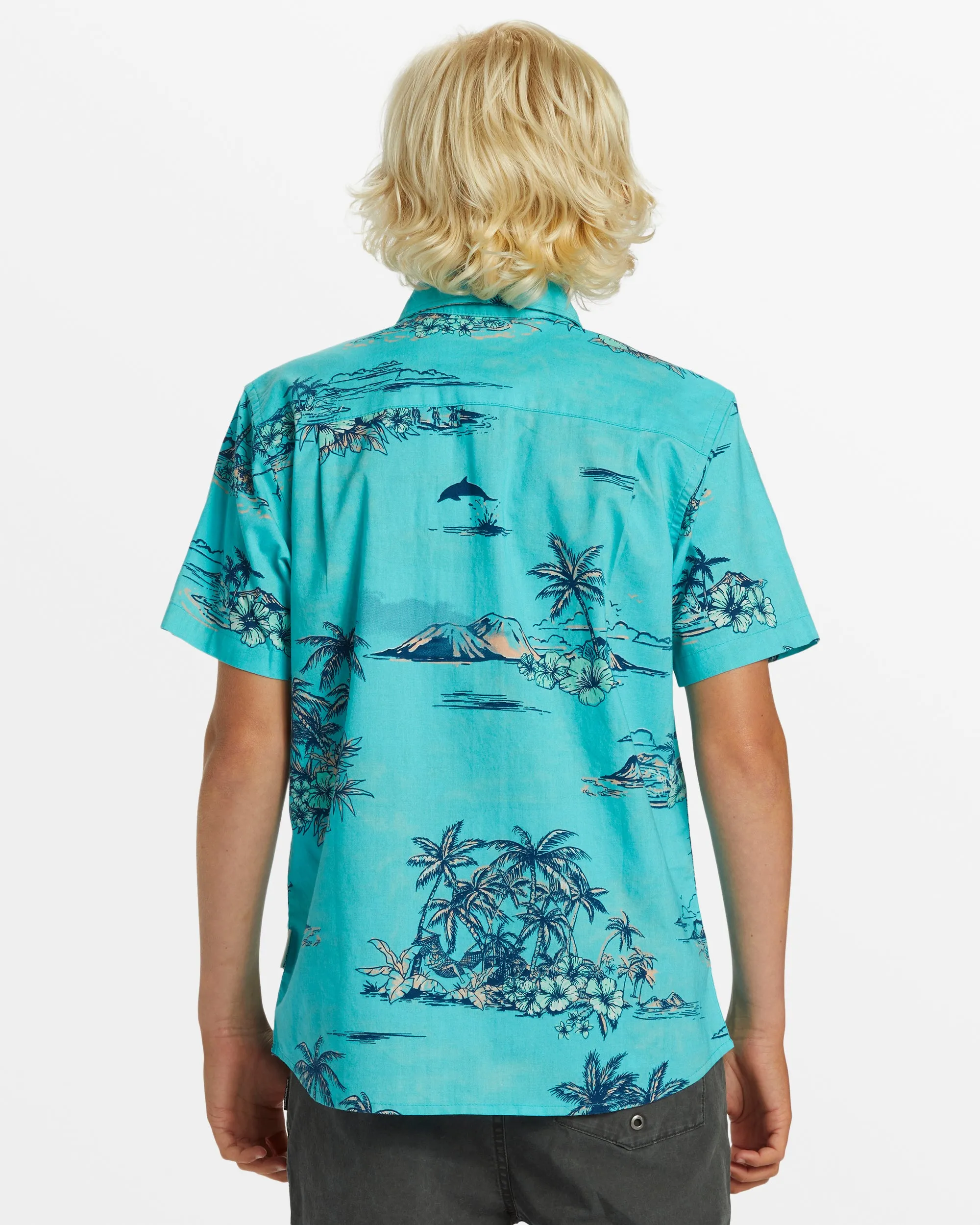 Boys 8-16 Apero Classic Short Sleeve Shirt - sold by Quiksilver product image thumbnail 2