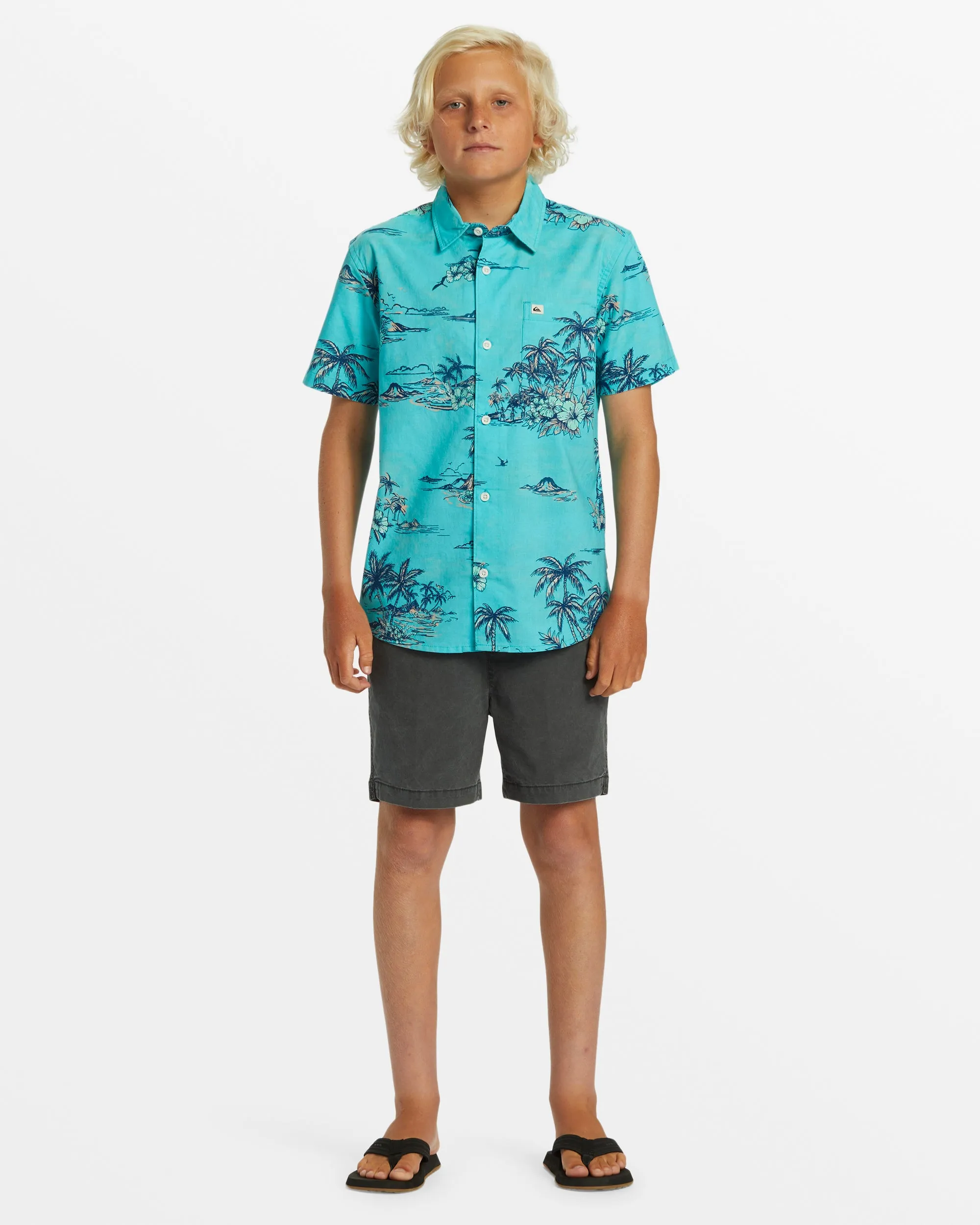 Boys 8-16 Apero Classic Short Sleeve Shirt - sold by Quiksilver product image thumbnail 3