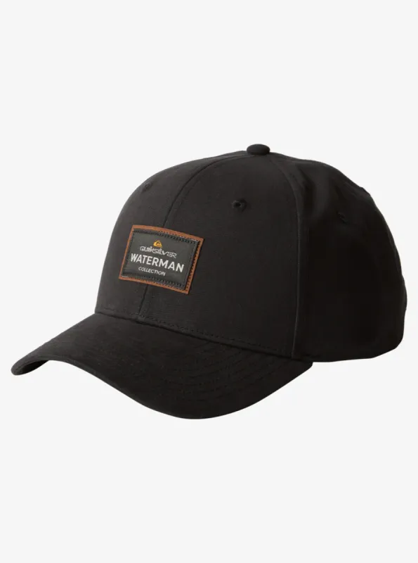 Waterman Salty Bar Snapback Hat - Black sold by Quiksilver