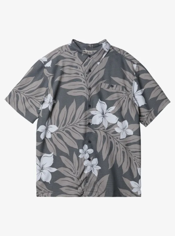 Waterman Shonan Short Sleeve Shirt - Dark Slate sold by Quiksilver